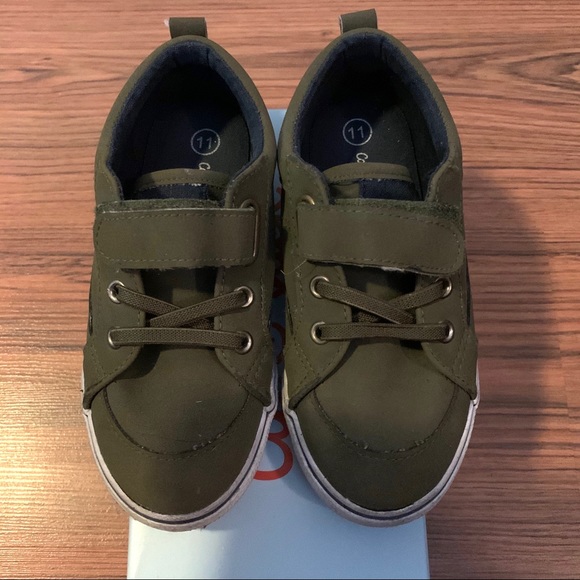 Cat & Jack Avery Olive Sneaker - Picture 2 of 4